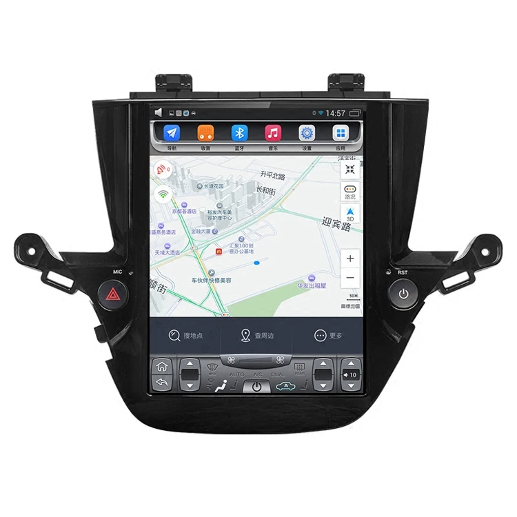 10 4 "tesla стиль вертикальный экран Восьмиядерный Android Стерео GPS навигация для Buick