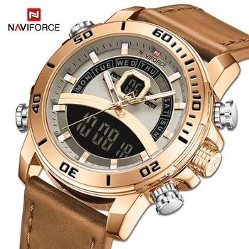 NAVIFORCE Sport Watches Men Waterproof Digital Military Quartz Wristwatch Male Luxury Analog Alarm Clock Watch Relogio Masculino
NAVIFORCE Sport Watches Men Waterproof Digital Military Quartz Wristwatch Male Luxury Analog Alarm Clock Watch Relogio Masculino