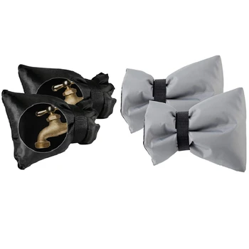 4Pcs Water Faucet Cover Protector Outdoor Faucet Covers for Winter Faucet Sock Cover Protector Reusable Faucet Insulation
4Pcs Water Faucet Cover Protector Outdoor Faucet Covers for Winter Faucet Sock Cover Protector Reusable Faucet Insulation