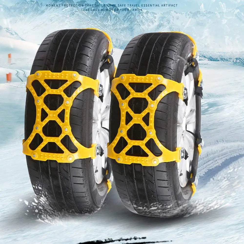 2PCS Universal Auto Anti-Skid Chain Resistant Anti-slip Car Winter Snow Chain TPU Skidproof Belt
2PCS Universal Auto Anti-Skid Chain Resistant Anti-slip Car Winter Snow Chain TPU Skidproof Belt