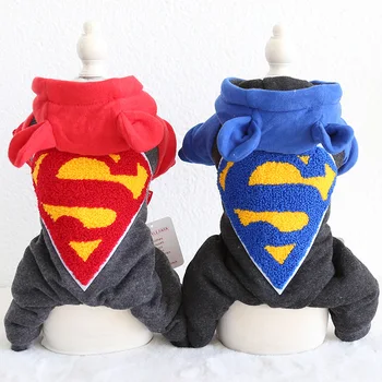 2019 Autumn and Winter Warm Four Legs Jumpsuits for Dogs Red Blue Colors Striped Design Super Warm and Thick Pet Jumpsuit
2019 Autumn and Winter Warm Four Legs Jumpsuits for Dogs Red Blue Colors Striped Design Super Warm and Thick Pet Jumpsuit
