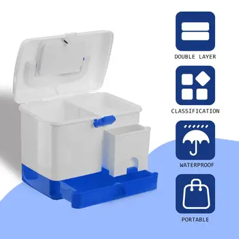 Plastic Storage Box Medicine Organizer Box Case Multi-layer First Aid Kit Big Capacity drawers Medicine Cabinet Storage Box
Plastic Storage Box Medicine Organizer Box Case Multi-layer First Aid Kit Big Capacity drawers Medicine Cabinet Storage Box