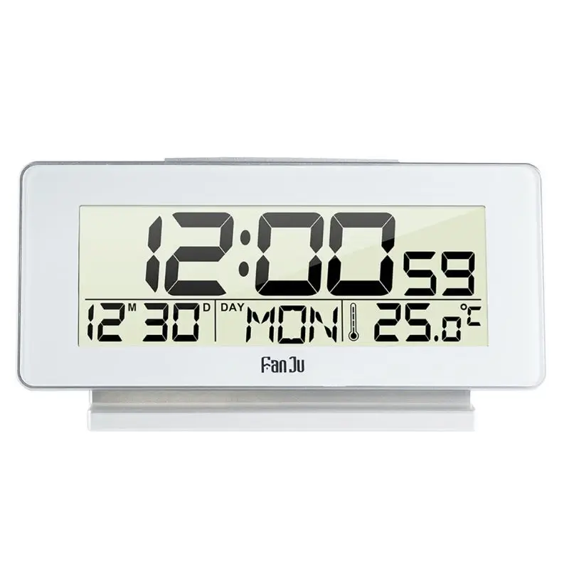 Multi-function LCD Display Digital Alarm Clock Thermometer 12H/24H Time Calendar Snooze Backlight Desktop Clock
Multi-function LCD Display Digital Alarm Clock Thermometer 12H/24H Time Calendar Snooze Backlight Desktop Clock