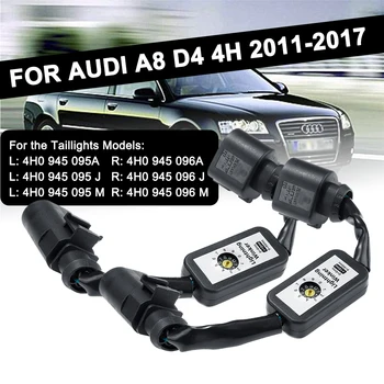 For Audi A8 D4 4H 2011-2017 2pcs Dynamic Turn Signal Add-on Module Wire Harness LED Taillight Indicator Left & Right Tail Light
For Audi A8 D4 4H 2011-2017 2pcs Dynamic Turn Signal Add-on Module Wire Harness LED Taillight Indicator Left & Right Tail Light