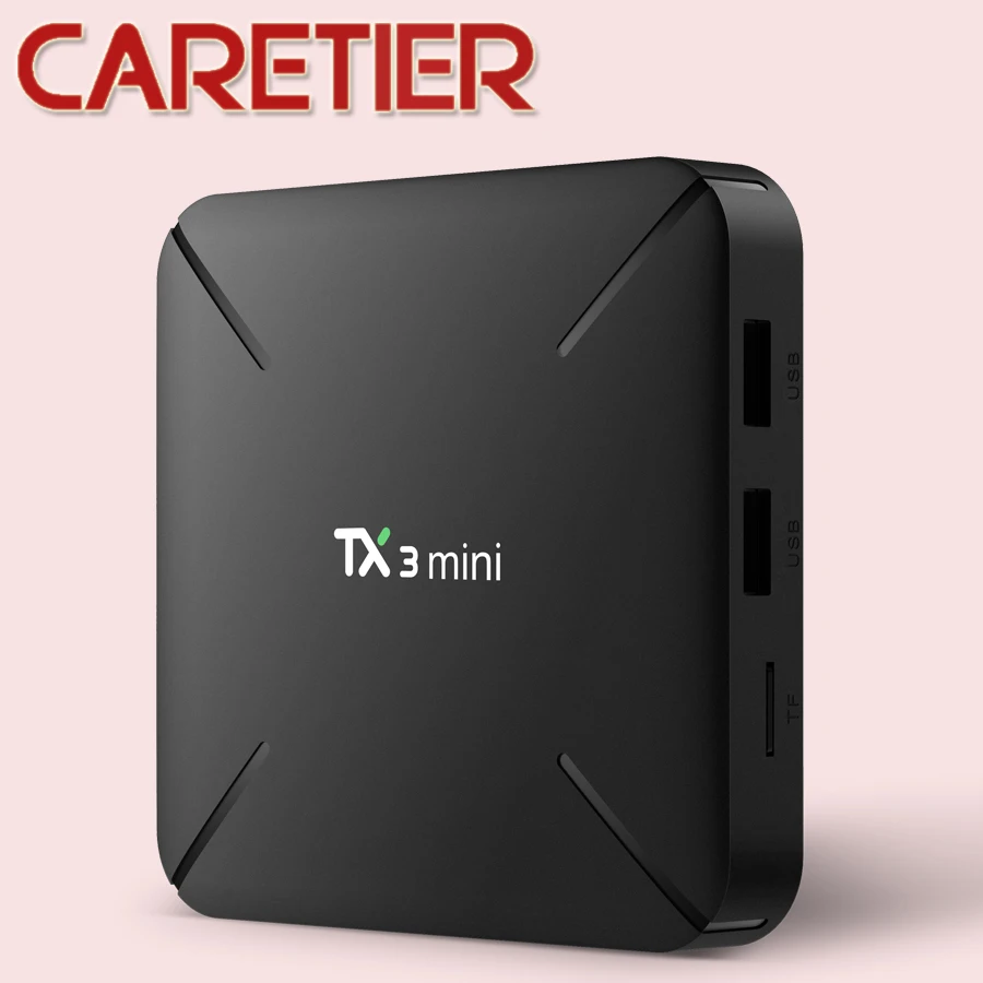 

TX3 mini Android 8.1 Smart TV BOX 2GB 16GB Amlogic S905W Quad Core Set top box H.265 4K WiFi Media player TX3mini 1GB 8GB PK X96