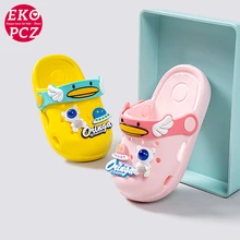 EKOPCZ Baby Kids Sandals for Girl Boy Summer EVA Indoor Outdoor Slippers Hollow Drainage Toddler Clogs Garden Croc Shoes
EKOPCZ Baby Kids Sandals for Girl Boy Summer EVA Indoor Outdoor Slippers Hollow Drainage Toddler Clogs Garden Croc Shoes