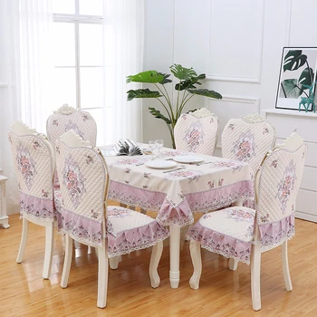 High Quality Rectangle Table Cloth Lace Embroidery Europe Chair Cover Seat Cushion Set Cover Party Banquet Tablecloth Home Decor 
High Quality Rectangle Table Cloth Lace Embroidery Europe Chair Cover Seat Cushion Set Cover Party Banquet Tablecloth Home Decor
