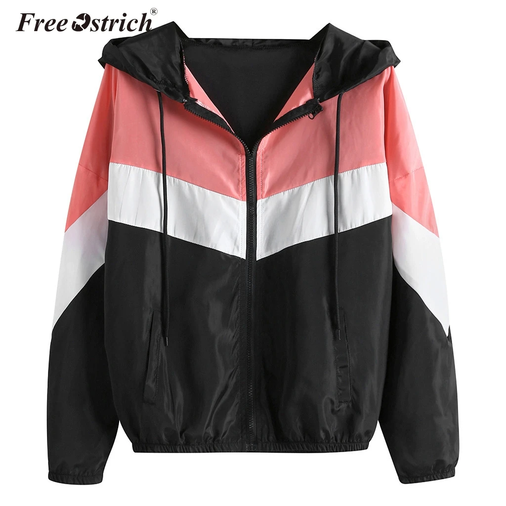 Free Ostrich Autumn Windbreaker Jacket Women Rainbow Color Zipper Pockets Coats Casual Long Sleeves Feminino Basic Jackets N30
Free Ostrich Autumn Windbreaker Jacket Women Rainbow Color Zipper Pockets Coats Casual Long Sleeves Feminino Basic Jackets N30