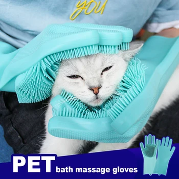 2PCS Soft Silicone Pet Wash Bath Gloves Cats Dog Grooming Brush Glove Pet Hair Remover Massage Mitt Pet Fur Clean Bath Gloves
2PCS Soft Silicone Pet Wash Bath Gloves Cats Dog Grooming Brush Glove Pet Hair Remover Massage Mitt Pet Fur Clean Bath Gloves
