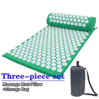 Acupressure Massage Mat Head Neck Back Foot Massage Cushion Pillow Yoga Spike Mat Anti-stress Acupuncture pad Needle Massager
Acupressure Massage Mat Head Neck Back Foot Massage Cushion Pillow Yoga Spike Mat Anti-stress Acupuncture pad Needle Massager