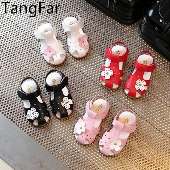 Girls Flower Leather Sandals Closed Toe Waterproof Kids Beach Shoes Light Breathable Children Slipper
Girls Flower Leather Sandals Closed Toe Waterproof Kids Beach Shoes Light Breathable Children Slipper