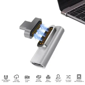 Magnetic Fast Charging USB Type C to USB C Charger Adapter Converter for MacBook Laptop
Magnetic Fast Charging USB Type C to USB C Charger Adapter Converter for MacBook Laptop