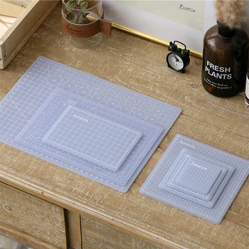 Art Manual Tool Double-sided Self-healing Cutter Board Multi-Size Translucent PVC Cutting Mat Patchwork Cut Pad Rubber Carving
Art Manual Tool Double-sided Self-healing Cutter Board Multi-Size Translucent PVC Cutting Mat Patchwork Cut Pad Rubber Carving