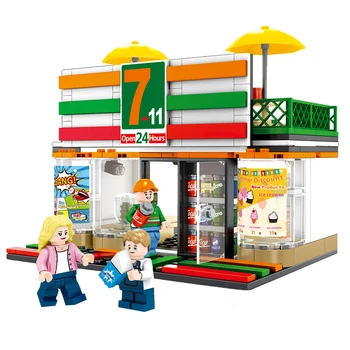 Sembo Convenience Store 7-11 Compatible City Streets cape Building Blocks Bricks Educational Toys Figure Bitthdays Gifts
Sembo Convenience Store 7-11 Compatible City Streets cape Building Blocks Bricks Educational Toys Figure Bitthdays Gifts