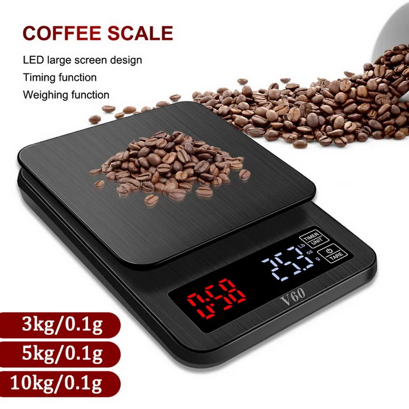 Precision Digital Food Scale USB Rechargeable Kitchen Scale for Cooking Baking Drip Coffee Scale with Timer 3/5kg/0.1g 10kg/1g
Precision Digital Food Scale USB Rechargeable Kitchen Scale for Cooking Baking Drip Coffee Scale with Timer 3/5kg/0.1g 10kg/1g