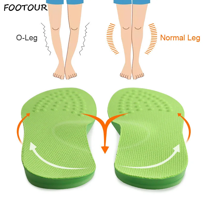 

FOOTOUR Orthopedic Insoles Arch Support Orthotic Inserts O Leg Correction Insole Flat Foot Health Shoes Sole Pad for Women Men