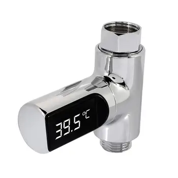 Water Temperature Sensor ABS Silver Energy Saving Bathe Home Digital Display Shower Thermometer Water Temperature Meter
Water Temperature Sensor ABS Silver Energy Saving Bathe Home Digital Display Shower Thermometer Water Temperature Meter