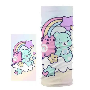 Cute Cartoon Animal Bear Pattern Head/Face/Mask Neck Bandana Scarf Dual-use Magic Tube HeadScarf Cycling Sport Headwear Turban
Cute Cartoon Animal Bear Pattern Head/Face/Mask Neck Bandana Scarf Dual-use Magic Tube HeadScarf Cycling Sport Headwear Turban