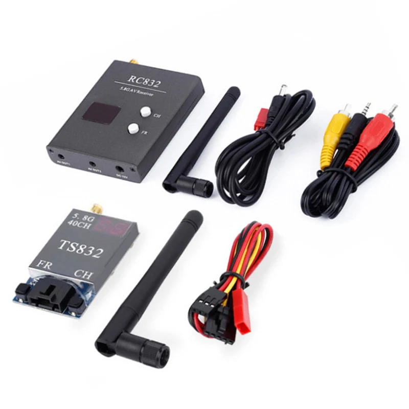 48Ch 5.8G 600mW TS832 & RC832 V3.0 Wireless Audio Video Transmission System Transmitter Recevier
48Ch 5.8G 600mW TS832 & RC832 V3.0 Wireless Audio Video Transmission System Transmitter Recevier