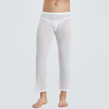 Men high stretch underwear thermal bottoms Sexy Loose See Through Tulle Netting Pants Underwear Comfortable Trousers
Men high stretch underwear thermal bottoms Sexy Loose See Through Tulle Netting Pants Underwear Comfortable Trousers