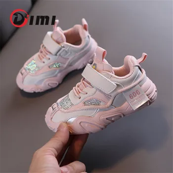 DIMI 2020 Autumn Children Shoes Girls Sport Shoes Fashion Rhinestone PU Leather Soft Comfortable Kids Sneakers for Girl
DIMI 2020 Autumn Children Shoes Girls Sport Shoes Fashion Rhinestone PU Leather Soft Comfortable Kids Sneakers for Girl