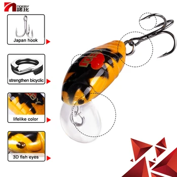 Noeby Floating Bass Fishing Lure Wobbler Popper Hard Swimbaits Artificial Lure 2.8cm 2g Walleye Bait Trout Plastic Fishing Bait
Noeby Floating Bass Fishing Lure Wobbler Popper Hard Swimbaits Artificial Lure 2.8cm 2g Walleye Bait Trout Plastic Fishing Bait