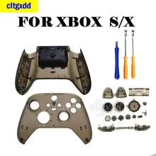 1 set of FOR Xbox Series X/S gamepad controller shell protective cover handle cover bottom cover full set of buttons + tools
1 set of FOR Xbox Series X/S gamepad controller shell protective cover handle cover bottom cover full set of buttons + tools
