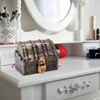 Funny Treasure Chest Vintage Jewelry Storage Box Kids Toys Pirate Treasure Chest Storage Container Organizer Party Favors Props
Funny Treasure Chest Vintage Jewelry Storage Box Kids Toys Pirate Treasure Chest Storage Container Organizer Party Favors Props