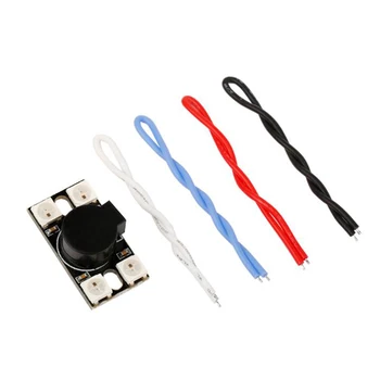 Alarm BB Summer with WS2812 Led Lights Programmable Tracer 110 Decibels Finder 5 V for Fpv Flight Control BFCF F3 F4 F7 BZ110DB
Alarm BB Summer with WS2812 Led Lights Programmable Tracer 110 Decibels Finder 5 V for Fpv Flight Control BFCF F3 F4 F7 BZ110DB
