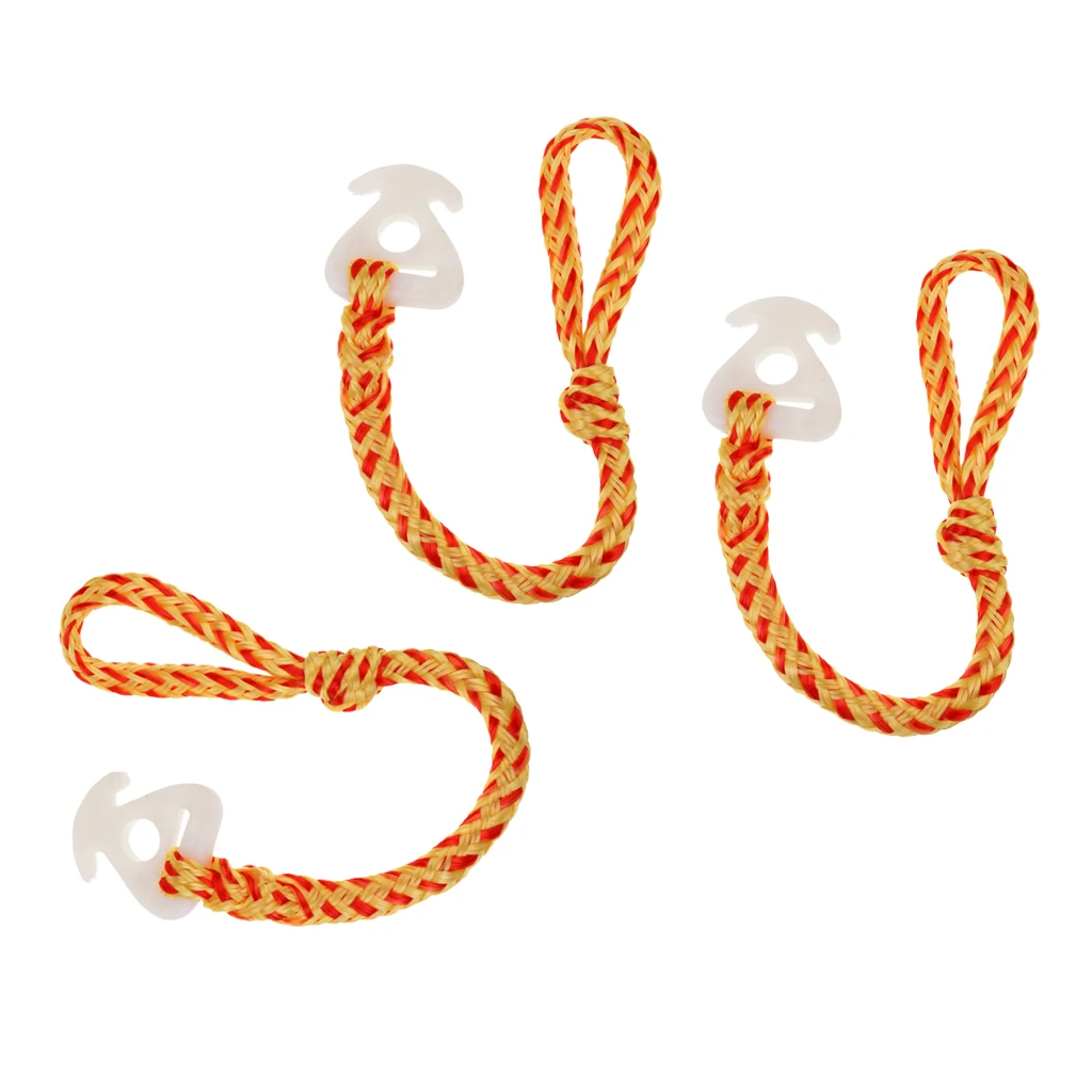 Pack of 3, Water Sport Tube Boat Ski Rope Connector, Towable Tow Rope Connection Harness - Sturdy & Durability Pack of 3, Water Sport Tube Boat Ski Rope Connector, Towable Tow Rope Connection Harness - Sturdy & Durability