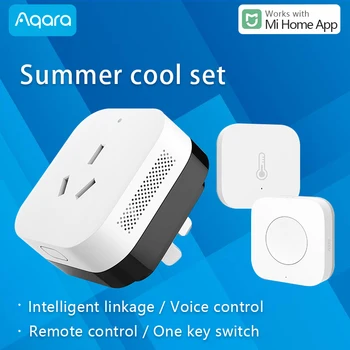 Aqara Summer cool set Zigbee Wireless Mini Switch control sensor work with Wi-Fi Xiaomi Mi mijia xiomi xaomi Apple Siri APP
Aqara Summer cool set Zigbee Wireless Mini Switch control sensor work with Wi-Fi Xiaomi Mi mijia xiomi xaomi Apple Siri APP