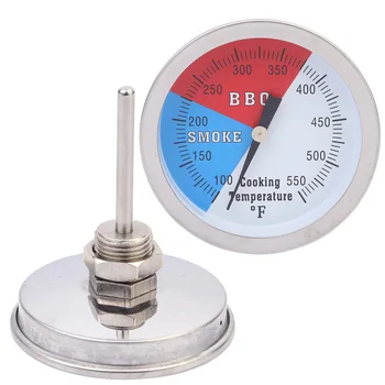 BBQ Meat Cooking Sensory Thermometer Temperature Food Probe Analog Reader Gauge 80x90mm Measurement Analysis Instrument
BBQ Meat Cooking Sensory Thermometer Temperature Food Probe Analog Reader Gauge 80x90mm Measurement Analysis Instrument