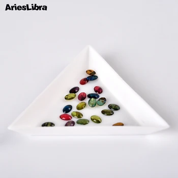 AriesLibra 10pcs Plastic Triangular Tray Rhinestone Diamond Storage Box Plate DIY Manicure Tools Rhinestone Empty Tray Container
AriesLibra 10pcs Plastic Triangular Tray Rhinestone Diamond Storage Box Plate DIY Manicure Tools Rhinestone Empty Tray Container