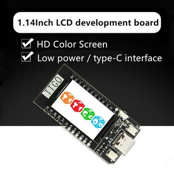 TTGO T-Display ESP32 WiFi And Bluetooth Module Development Board For Arduino 1.14 Inch LCD Control Board
TTGO T-Display ESP32 WiFi And Bluetooth Module Development Board For Arduino 1.14 Inch LCD Control Board