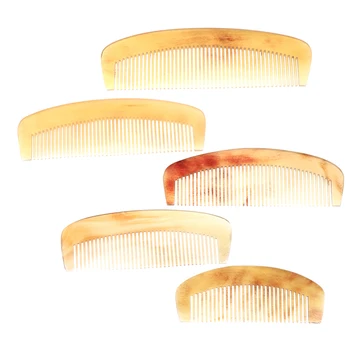 1 Pc 5 Sizes Hairdressing Barber Tool Natural Amber Ox Horn Comb of Hair No Static Health Care Hair Brush Length 10-16cm
1 Pc 5 Sizes Hairdressing Barber Tool Natural Amber Ox Horn Comb of Hair No Static Health Care Hair Brush Length 10-16cm