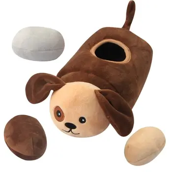 Dog Squeaky Toy Hide Seek Plush Dog/Bear Interactive Pet Toys Christmas Play Kit Y5GB
Dog Squeaky Toy Hide Seek Plush Dog/Bear Interactive Pet Toys Christmas Play Kit Y5GB