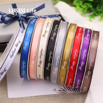 LBSISI Life 50Yards 1cm Happy Everyday Korean Ribbon Cake Florist Decoration Bow Valentine's Day Gift Packaging Ties
LBSISI Life 50Yards 1cm Happy Everyday Korean Ribbon Cake Florist Decoration Bow Valentine's Day Gift Packaging Ties