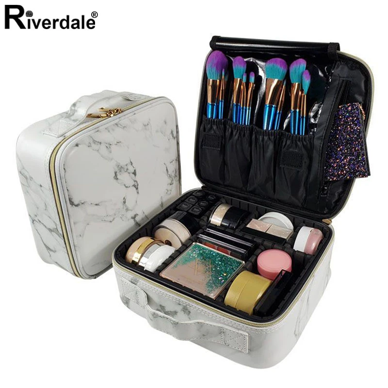 Marble Brand Cosmetic Storage Box New Leather Professional Cosmetic Case Travel Makeup Organizer Beauty Nail Tool Suitcase Women
Marble Brand Cosmetic Storage Box New Leather Professional Cosmetic Case Travel Makeup Organizer Beauty Nail Tool Suitcase Women