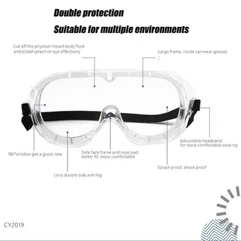 Safety Goggles,Medical Goggles Protection For Classroom Home & Workplace Prevent The Impact of Dust Droplets Medical Eye Mask
Safety Goggles,Medical Goggles Protection For Classroom Home & Workplace Prevent The Impact of Dust Droplets Medical Eye Mask
