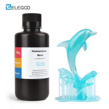 ELEGOO ABS-Like 3D Printer Resin LCD UV-Curing Resin 405nm ABS-Like Standard Photopolymer Resin for LCD 3D Printing 500ml Blue
ELEGOO ABS-Like 3D Printer Resin LCD UV-Curing Resin 405nm ABS-Like Standard Photopolymer Resin for LCD 3D Printing 500ml Blue
