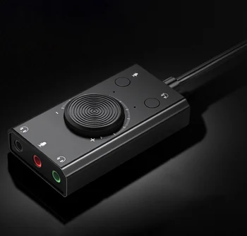 Portable USB External Sound Card With 3.5mm Audio Interface Microphone Earphone 4PIN Headset Port Adapter for Windows Mac
Portable USB External Sound Card With 3.5mm Audio Interface Microphone Earphone 4PIN Headset Port Adapter for Windows Mac