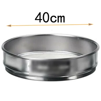 Stainless Steel Round Garden Sieve Riddle Riddler Soil Sifter Mesh grading soil/compost Gardening Use Plant support
Stainless Steel Round Garden Sieve Riddle Riddler Soil Sifter Mesh grading soil/compost Gardening Use Plant support