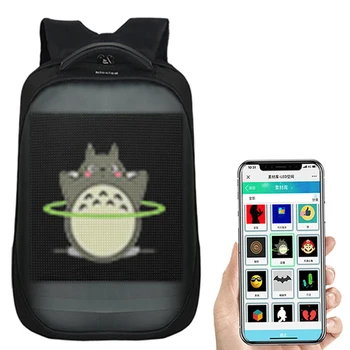 2019 Newest Wifi Smart LED Backpack with led Display Screen Backpack Waterproof for Walking Outdoor Advertising Backpack LED
2019 Newest Wifi Smart LED Backpack with led Display Screen Backpack Waterproof for Walking Outdoor Advertising Backpack LED