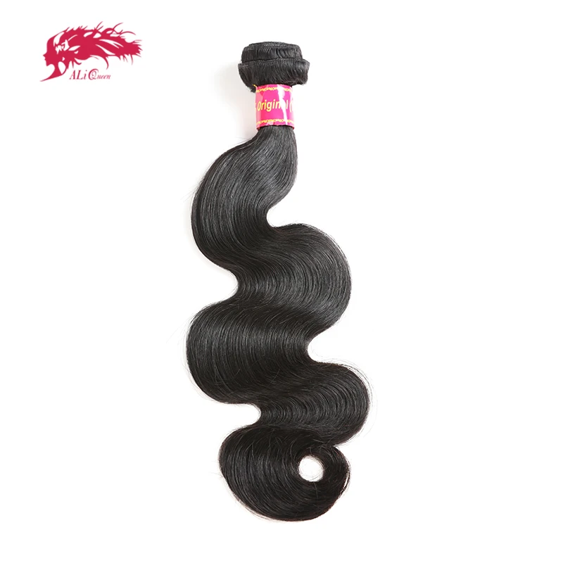 

Ali Queen Hair Products Brazilian Virgin Body Wave Hair Weave Bundles One Cut 100% Unprocessed Human Hair weaving 1/3/4/10 Piece Deal 8-30inch Hair Extensions