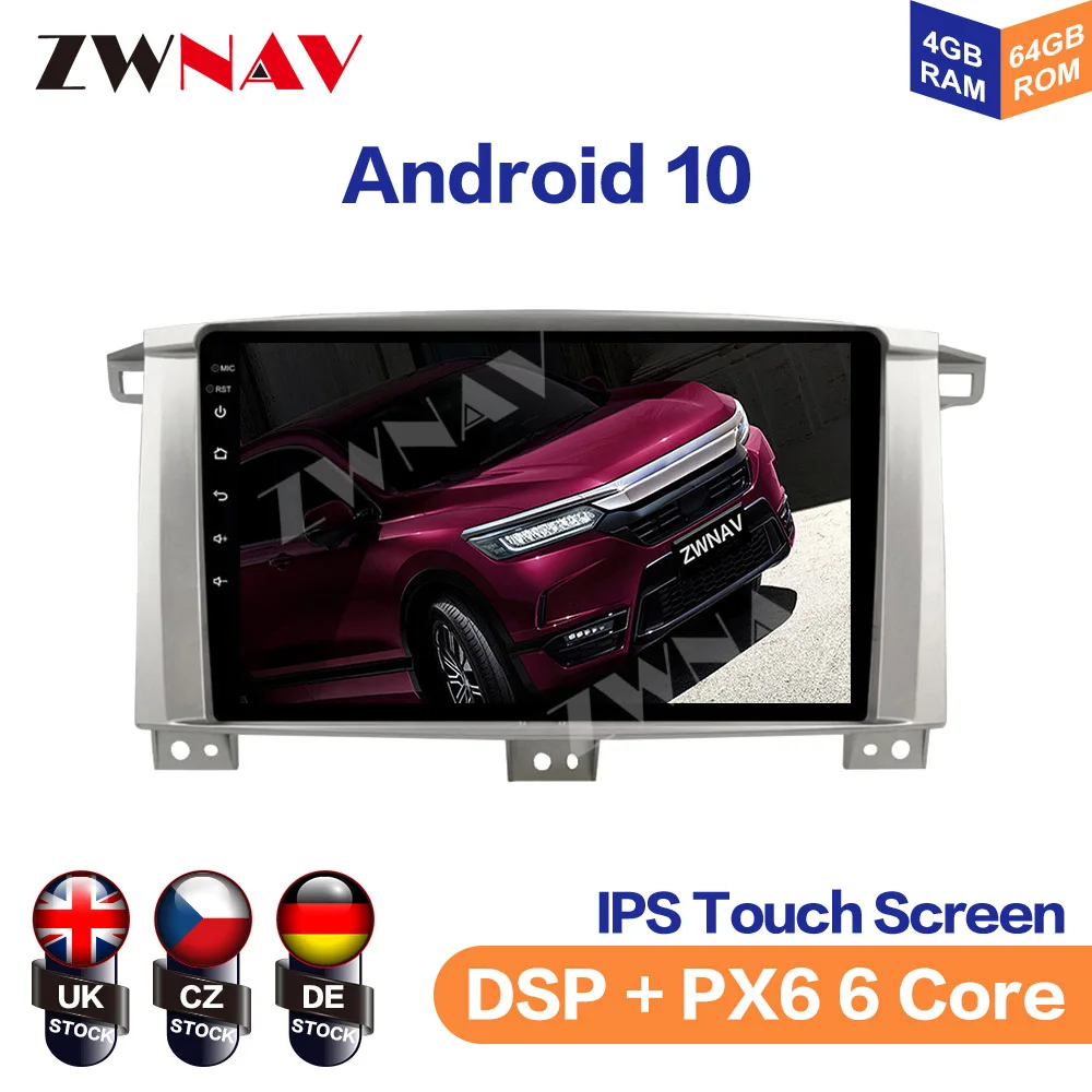 DSP 4G car multimidia dvd player for Toyota Land cruiser 100 GX CAR radio gps navigation autoradio stereo Android 10.0 LC100 GX
DSP 4G car multimidia dvd player for Toyota Land cruiser 100 GX CAR radio gps navigation autoradio stereo Android 10.0 LC100 GX