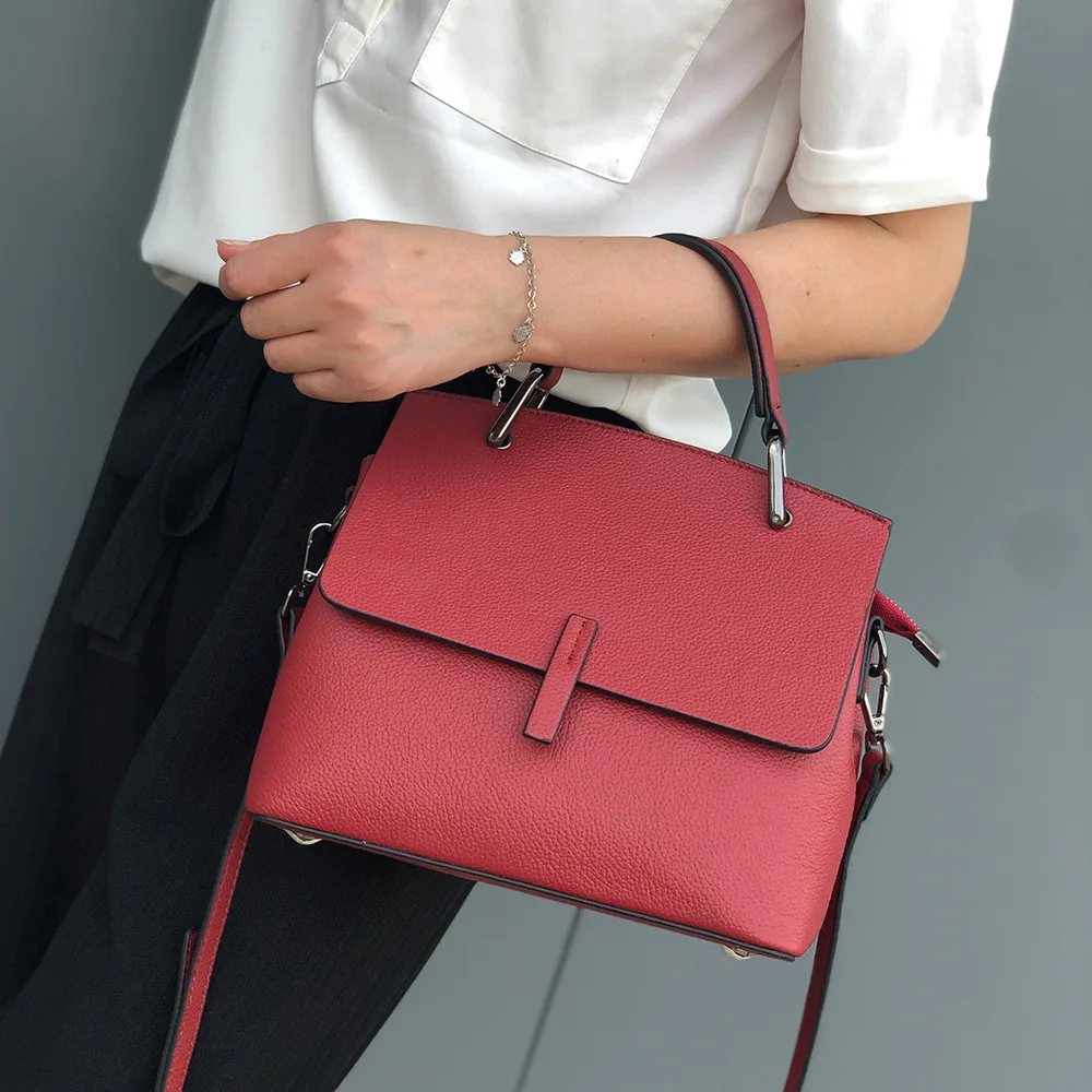2019 New Style Shoulder Bag WOMEN'S Leather Bags Retro Origional First Layer Cowhide Handbag Non-mainstream WOMEN'S Bag Shoulder
2019 New Style Shoulder Bag WOMEN'S Leather Bags Retro Origional First Layer Cowhide Handbag Non-mainstream WOMEN'S Bag Shoulder