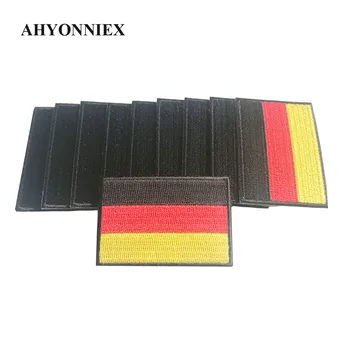 10PCS/Lot High Quality Small Germany Flag Patch Army Iron On Country Flag Patches Badges For Clothes Stickers Jeans Applique
10PCS/Lot High Quality Small Germany Flag Patch Army Iron On Country Flag Patches Badges For Clothes Stickers Jeans Applique