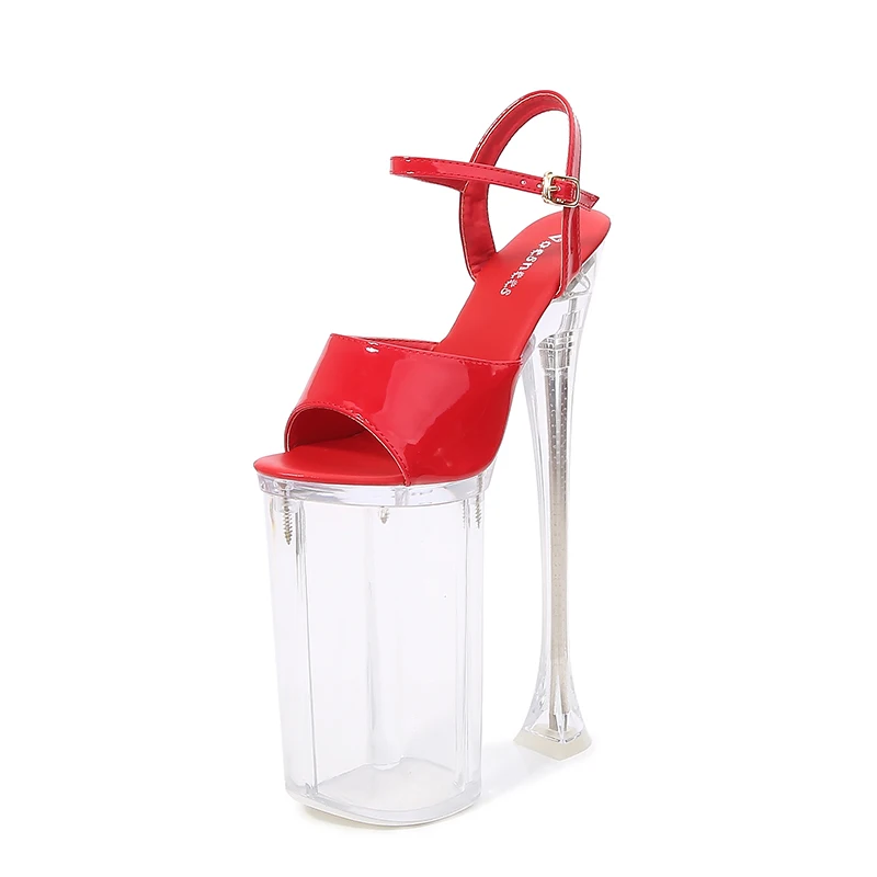 SDTRFT Summer 2021 Nightclub Shoes Woman 26cm Ultra Thin High Heels Female Catwalk Shows Gladiator Sandals Plus size:34-41 42 43
SDTRFT Summer 2021 Nightclub Shoes Woman 26cm Ultra Thin High Heels Female Catwalk Shows Gladiator Sandals Plus size:34-41 42 43