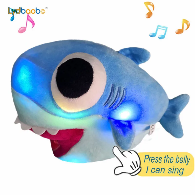 1pc 25cm Big Eyes Led Music Shark Plush Toy Baby Animal Comfortable Cartoon Shark Official Soft Stuffed Dolls For Kids Gift
1pc 25cm Big Eyes Led Music Shark Plush Toy Baby Animal Comfortable Cartoon Shark Official Soft Stuffed Dolls For Kids Gift
