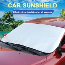 UV Resistant Cotton Front Rear Windscreen Protector Cover Shield Car Windshield Cover Sunshade Snow Ice Cover Aluminum Foil
UV Resistant Cotton Front Rear Windscreen Protector Cover Shield Car Windshield Cover Sunshade Snow Ice Cover Aluminum Foil